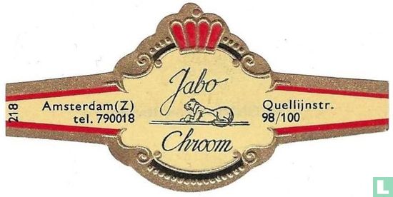 Jabo Chroom - Amsterdam (Z) tel. 790018 - Quellijnstr. 98/100 - Image 1