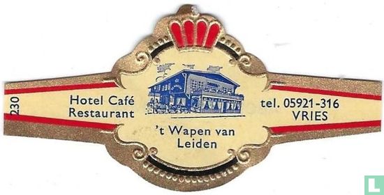 't Wapen van Leiden - Hotel Café Restaurant - tel. 05921-316 Vries - Afbeelding 1