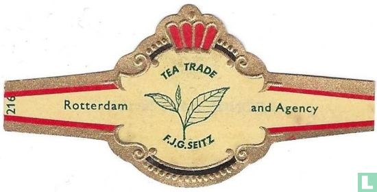 Tea Trade F.J.G.Seitz - Rotterdam - and Agency - Afbeelding 1