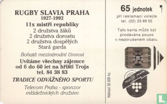 Rugby Slavia Phaha 1927-1992 - Bild 2