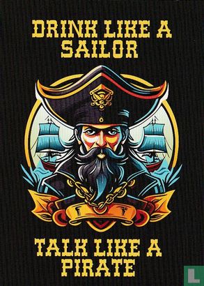 B230144 - stoere praatjes "Drink Like A Sailor" - Image 1