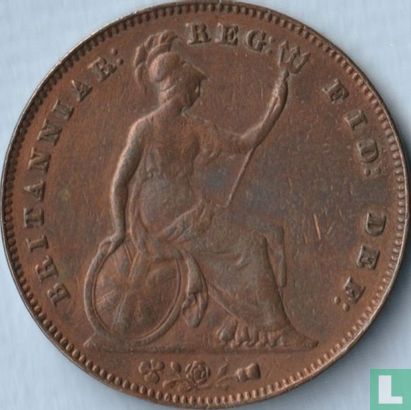 Verenigd Koninkrijk 1 penny 1854 (type 1) - Afbeelding 2