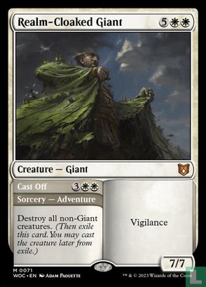 Realm-Cloaked Giant / Cast Off - Afbeelding 1