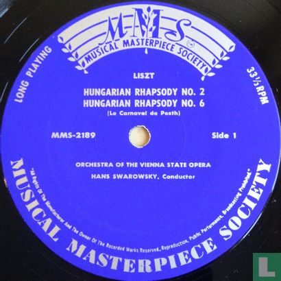 Ungarische Rhapsodien Nr. 1, 2, 3 Und 6 - Image 3