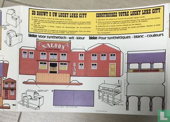 Zo bouwt u uw Lucky Luke City - Construisez votre Lucky Luke City - Image 2
