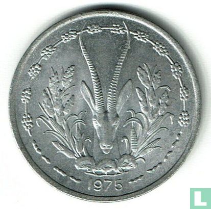 West African States 1 franc 1975 - Image 1