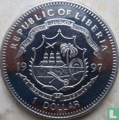 Libéria 1 dollar 1997 "150th anniversary Independence of Liberia" - Image 1
