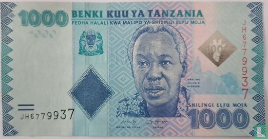 Tanzanie 1 000 shilingis - Image 1
