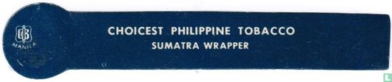 Choicest Philippine Tobacco - Sumatra Wrapper (Manila) - Afbeelding 1