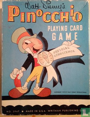 Pinocchio Playing Card Game - Image 1