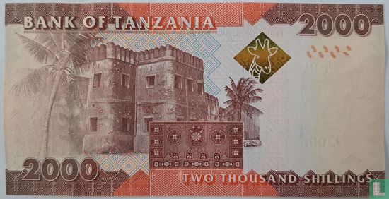 Tanzanie 2000 Shilingia - Image 2