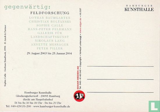 06537 - Hamburger Kunsthalle "En Joy" - Bild 2