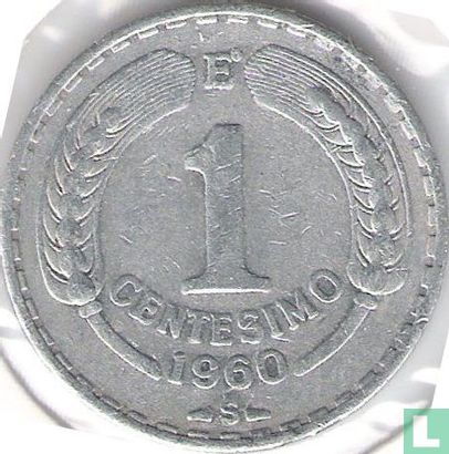 Chili 1 centesimo 1960 - Image 1