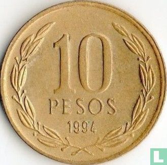 Chile 10 pesos 1994 - Image 1