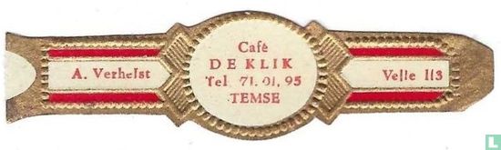 Café De Klik Tel. 71.01.95 Temse - A. Verhelst - Velle 113 - Image 1
