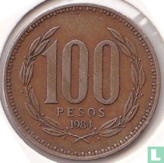 Chili 100 pesos 1984 - Image 1
