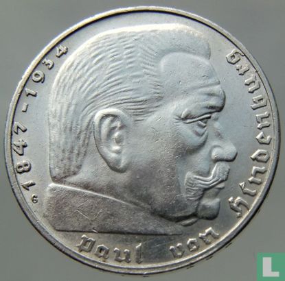 German Empire 2 reichsmark 1939 (G) - Image 2