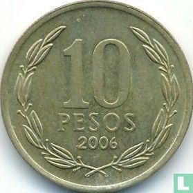 Chili 10 pesos 2006 - Image 1