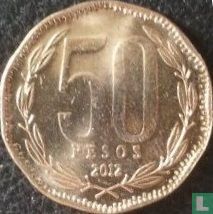 Chili 50 pesos 2012 - Image 1