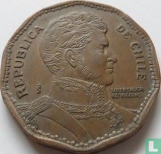 Chili 50 pesos 1988 - Afbeelding 2