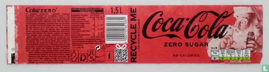 Coca-Cola zéro sugar 1,5L