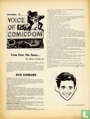 Voice Of Comicdom 15 - Image 1