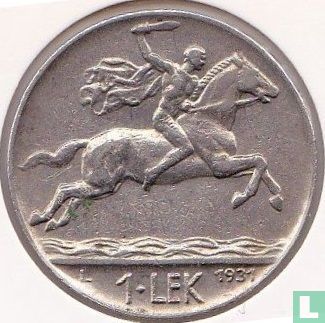 Albania 1 lek 1931 - Image 1