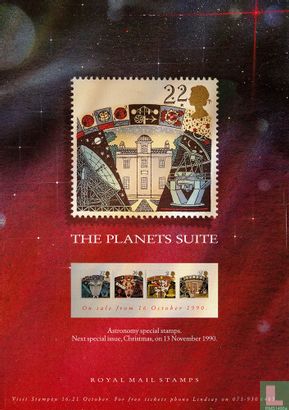 The Planets Suite - Astronomy special stamps
