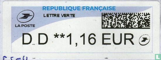 Vending machine stamp