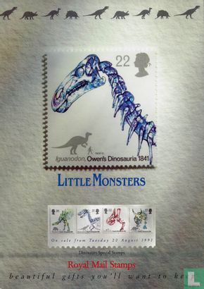 Little Monsters - Dinosaurs Special Stamps