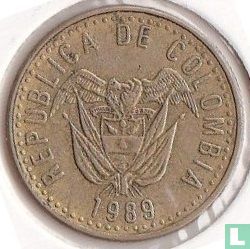 Colombia 20 pesos 1989 (type 2) - Image 1