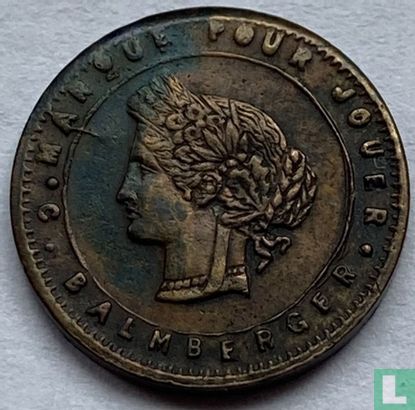 Frankrijk 10 centimes ND (1887-1914) Nürnberg - Image 1