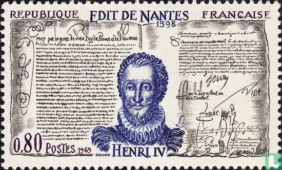 Hendrik IV en het Edict van Nantes