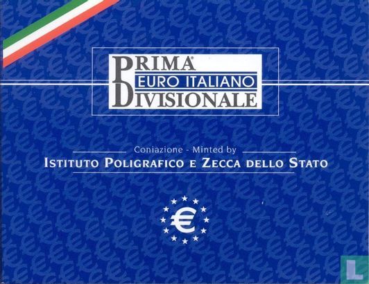 Italien KMS 2002 "Prima euro italiano divisionale" - Bild 1