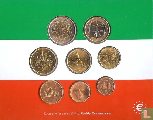 Italien KMS 2002 "Prima euro italiano divisionale" - Bild 2