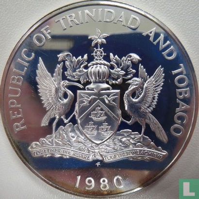 Trinidad en Tobago 10 dollars 1980 (PROOF) - Afbeelding 1