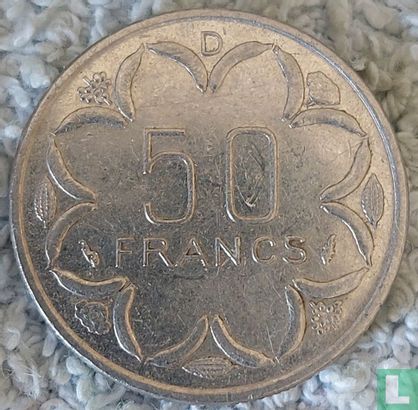 Centraal-Afrikaanse staten 50 francs 1983 (D) - Afbeelding 2