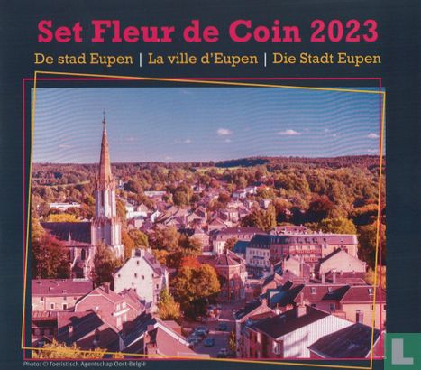België jaarset 2023 "The city of Eupen" - Afbeelding 1
