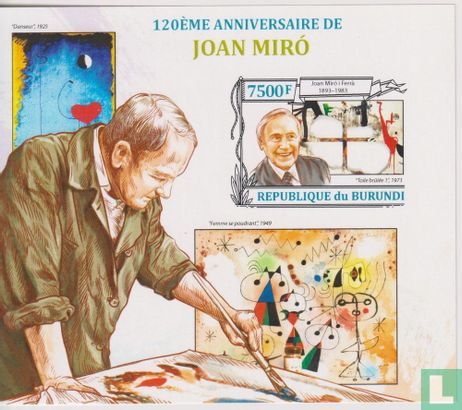 120ste verjaardag van Joan Miró 