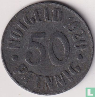 Kassel 50 pfennig 1920 - Afbeelding 2