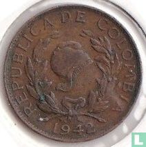 Colombia 1 centavo 1942 (without mintmark) - Image 1