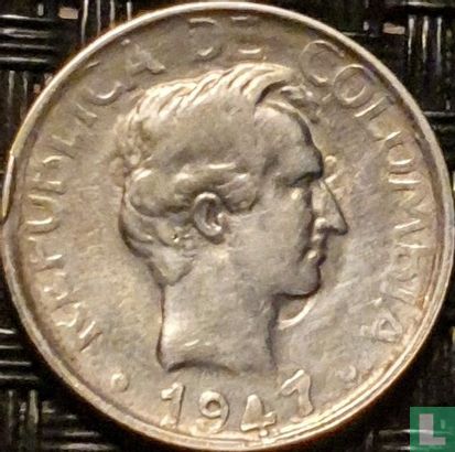 Colombie 20 centavos 1947 (type 3) - Image 1