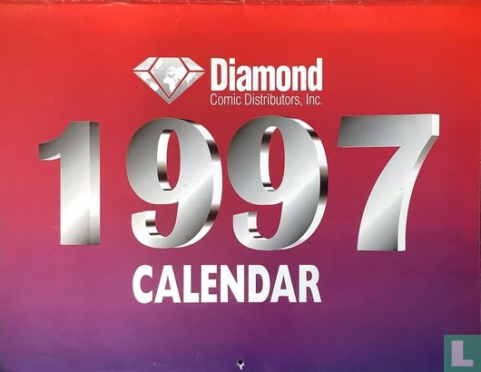 Diamond comic distrubutors 1997 calendar - Image 1