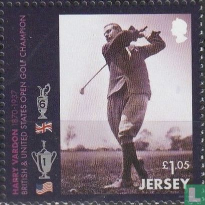 Golf legend Harry Vardon