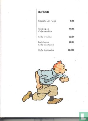 Kuifje in Afrika + Kuifje in Amerika + Biografie van Hergé - Image 4