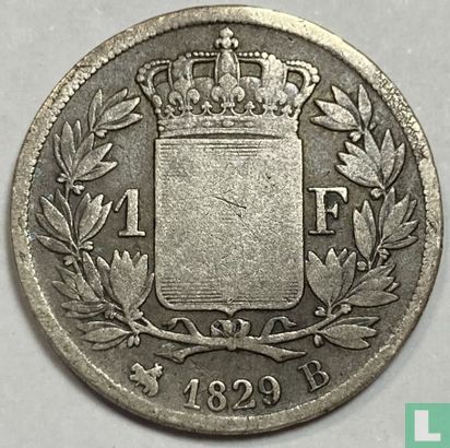 Frankrijk 1 franc 1829 (B) - Afbeelding 1