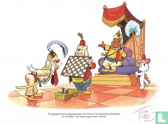 Tom Poes en het betoverde schaakspel