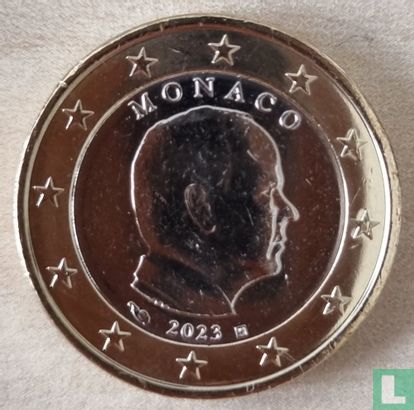 Monaco 1 euro 2023 - Afbeelding 1