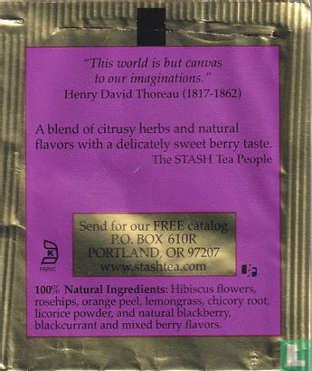Wild Blackcurrant Herbal Tea - Afbeelding 2