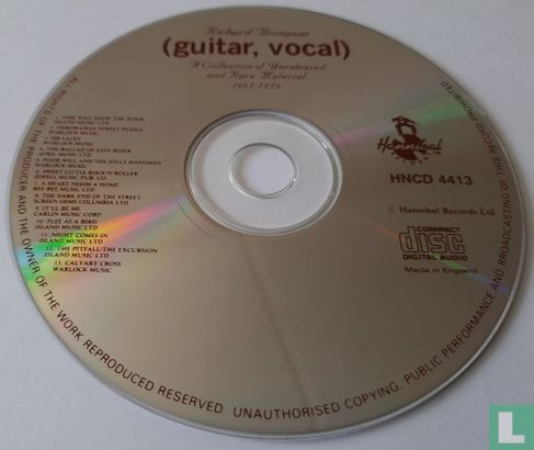 (guitar, vocal) - A Collection of Unreleased and Rare Material 1967-1976 - Image 3